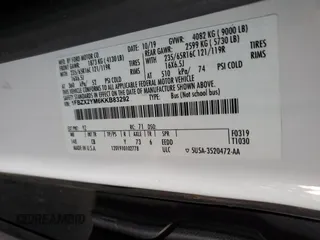 2019 Ford Transit Passenger XL with VIN 1FBZX2YM6KKB83292, listed as a Copart auction lot 84790394 with 45,005 mi miles and Salvage title. Bid and sale history available at DreamBid. Image 13.