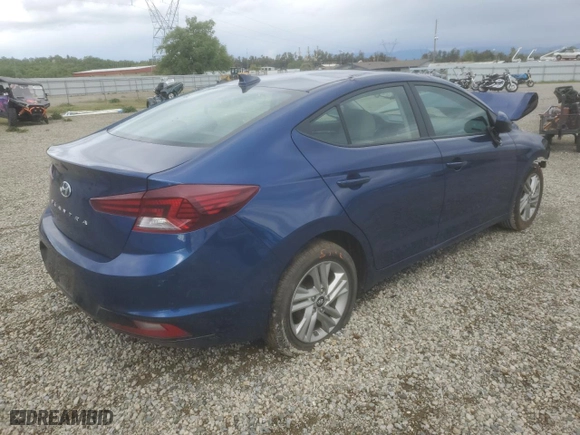2020 Hyundai Elantra Value Edition with VIN 5NPD84LF2LH594163, listed as a Copart auction lot 51109365 with 32,499 mi miles and Salvage Title. Bid and sale history available at carsss.com. Image 3.