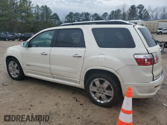 2011 GMC Acadia Denali with VIN 1GKKVTED7BJ289399, listed as a Copart auction lot 50587245 with 137,075 mi miles and Clean Title. Bid and sale history available at carsss.com. Image 2.