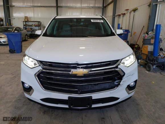 2021 Chevrolet Traverse Premier with VIN 1GNEVKKW0MJ233307, listed as a Copart auction lot 88956185 with 51,104 mi miles and Salvage Title. Bid and sale history available at carsss.com. Image 5.