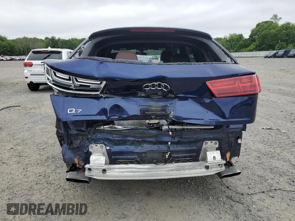 2019 Audi Q7 Premium z VIN WA1AHAF70KD027325, wystawiony jako Copart lot #59774845 z przebiegiem 50 450 mil mil oraz Szkoda całkowita • Salvage title. Historia ofert i sprzedaży dostępna na DreamBid. Obrazek 6.