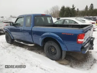 2010 Ford Ranger XLT with VIN 1FTKR4EEXAPA11364, listed as a Copart auction lot 87442744 with 132,229 mi miles and Salvage Title. Bid and sale history available at carsss.com. Image 2.