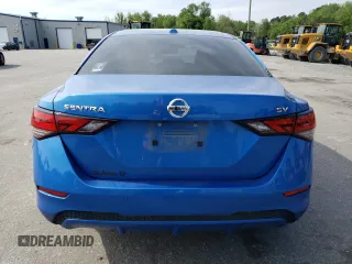 2020 Nissan Sentra SV with VIN 3N1AB8CV7LY275110, listed as a Copart auction lot 52499605 with 67,822 mi miles and Salvage Title. Bid and sale history available at DreamBid. Image 6.