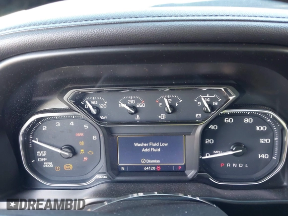 2021 GMC Sierra 1500 with VIN 3GTP8DET1MG382882, listed as a IAAI auction lot 41615193 with 64,120 mi miles and . Bid and sale history available at DreamBid. Image 6.