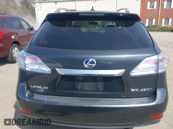 2010 Lexus RX 450h with VIN JTJBC1BA6A2027024, listed as a IAAI auction lot 41886729 with 180,825 mi miles and . Bid and sale history available at DreamBid. Image 16.