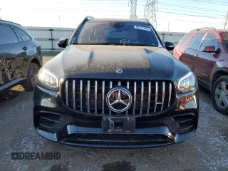 2021 Mercedes-Benz GLS with VIN 4JGFF8KE6MA561735, listed as a Copart auction lot 83317364 with 31,940 mi miles and Salvage Title. Bid and sale history available at carsss.com. Image 5.