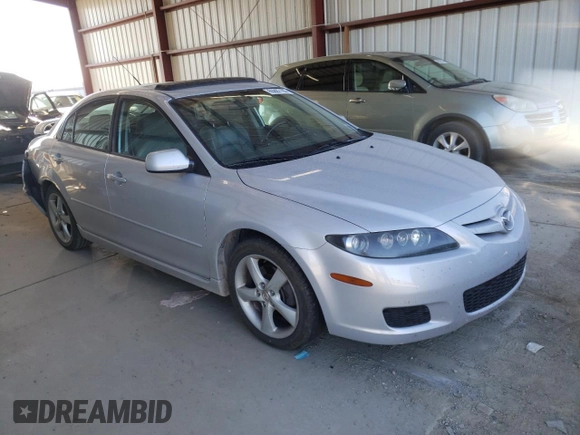 2007 Mazda 6 i Sport VE with VIN 1YVHP84C975M02334, listed as a Copart auction lot 45451684 with 129,732 mi miles and Clean Title. Bid and sale history available at DreamBid. Image 4.