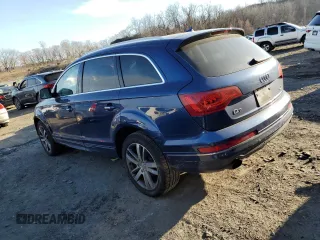 2015 Audi Q7 3.0T Premium Plus with VIN WA1LGAFE4FD027621, listed as a Copart auction lot 72952952 with 74,810 mi miles. Bid and sale history available at carsss.com. Image 2.