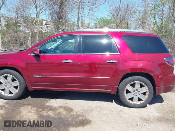 2016 GMC Acadia Denali with VIN 1GKKVTKD8GJ241499, listed as a IAAI auction lot 42092249 with 55,635 mi miles and . Bid and sale history available at DreamBid. Image 14.