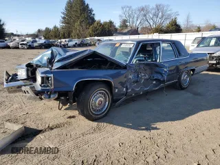 1990 Cadillac Brougham z VIN 1G6DW5476LR725075, wystawiony jako Copart lot #47456955 z przebiegiem Nie podano mil oraz Szkody całkowita. Historia ofert i sprzedaży dostępna na DreamBid. Obrazek 1.