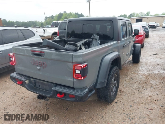 2021 Jeep Gladiator Rubicon с VIN 1C6JJTBG4ML534689, выставлен на аукционе IAAI как лот 41999686 с пробегом 33 531 миль миль и . История ставок и продаж доступна на DreamBid. Изображение 4.