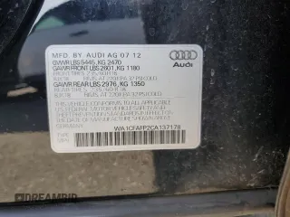 2012 Audi Q5 Premium with VIN WA1CFAFP2CA137178, listed as a Copart auction lot 63379265 with 102,264 mi miles and Clean title. Bid and sale history available at DreamBid. Image 13.