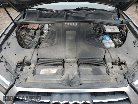 2017 Audi Q7 Premium Plus with VIN WA1LAAF71HD032877, listed as a Copart auction lot 46947115 with 115,218 mi miles and Salvage Title. Bid and sale history available at carsss.com. Image 13.