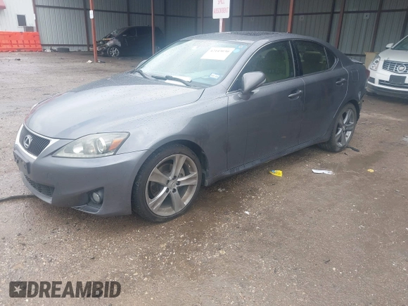 2012 Lexus IS 250 with VIN JTHBF5C23C5172224, listed as a IAAI auction lot 42143030 with Not provided miles and . Bid and sale history available at DreamBid. Image 2.