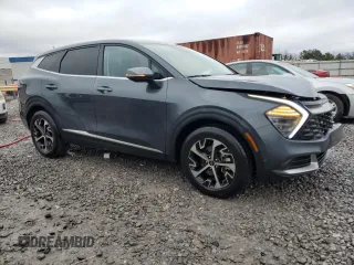 2024 Kia Sportage EX with VIN 5XYK33DF6RG143977, listed as a Copart auction lot 42854155 with 26,071 mi miles and Salvage Title. Bid and sale history available at carsss.com. Image 4.