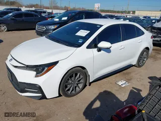 2021 Toyota Corolla SE with VIN 5YFS4MCE3MP065514, listed as a IAAI auction lot 41673260 with 110,250 mi miles. Bid and sale history available at carsss.com. Image 17.