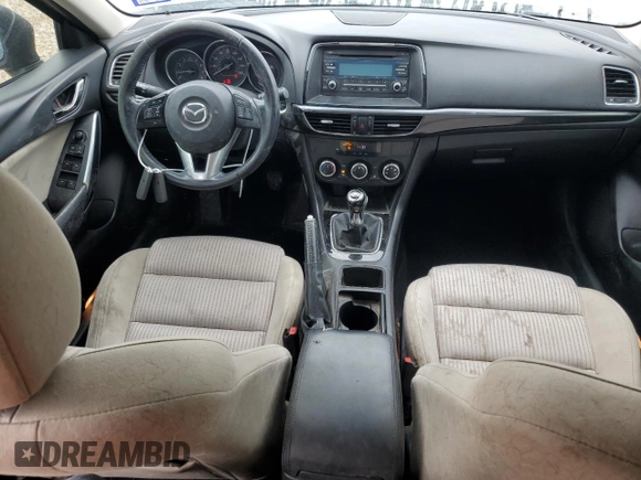 2015 Mazda 6 i Sport with VIN JM1GJ1U51F1190918, listed as a Copart auction lot 43147295 with 125,509 mi miles and Clean Title. Bid and sale history available at carsss.com. Image 8.