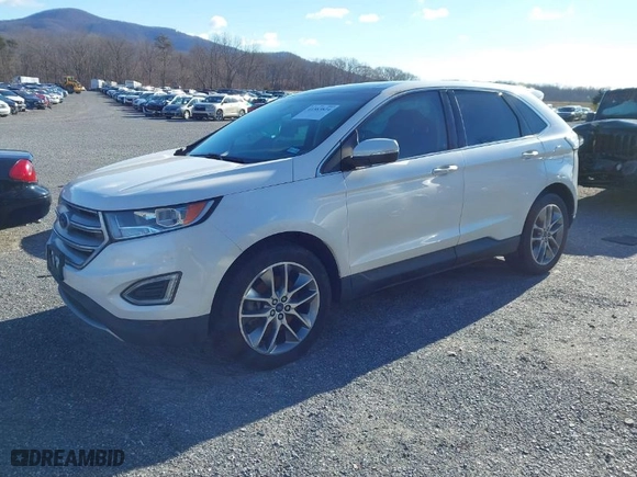 2016 Ford Edge Titanium with VIN 2FMPK3K8XGBC13426, listed as a IAAI auction lot 41583824 with 108,539 mi miles. Bid and sale history available at carsss.com. Image 2.