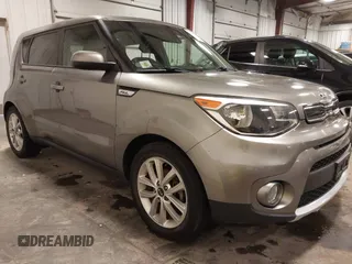 2017 Kia Soul + with VIN KNDJP3A50H7452092, listed as a IAAI auction lot 41820948 with 119,126 mi miles. Bid and sale history available at carsss.com. Image 1.