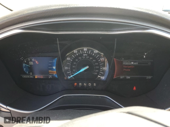 2017 Ford Fusion SE with VIN 3FA6P0HD3HR189967, listed as a Copart auction lot 64481785 with 130,230 mi miles and Clean title. Bid and sale history available at DreamBid. Image 9.