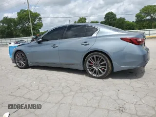 2018 Infiniti Q50 Red Sport 400 с VIN JN1FV7AP8JM460374, выставлен на аукционе Copart как лот 59115205 с пробегом 174 977 миль миль и Чистый • Clean title. История ставок и продаж доступна на DreamBid. Изображение 2.