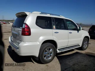 2008 Lexus GX 470 z VIN JTJBT20X480158763, wystawiony jako Copart lot #57632255 z przebiegiem 138 303 mil mil oraz Szkoda całkowita • Salvage title. Historia ofert i sprzedaży dostępna na DreamBid. Obrazek 3.