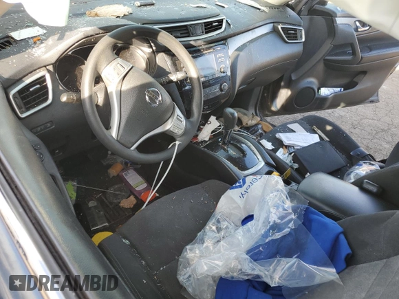 2016 Nissan Rogue SV with VIN KNMAT2MV7GP711922, listed as a Copart auction lot 42091335 with Not Provided miles and Salvage Title. Bid and sale history available at DreamBid. Image 7.
