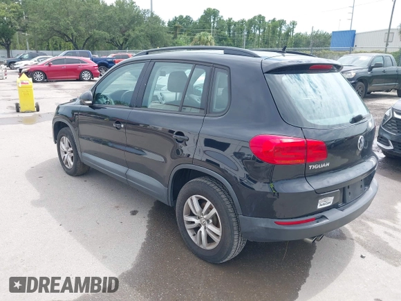2016 Volkswagen Tiguan R-Line with VIN WVGAV7AX1GW521967, listed as a IAAI auction lot 42803643 with 128,794 mi miles and . Bid and sale history available at DreamBid. Image 3.