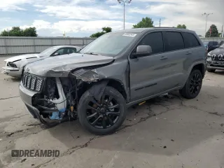2020 Jeep Grand Cherokee Laredo E with VIN 1C4RJFAG4LC139344, listed as a Copart auction lot 59982545 with 60,529 mi miles and Salvage title. Bid and sale history available at DreamBid. Image 1.