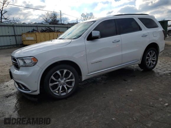 2018 Dodge Durango Citadel with VIN 1C4RDJEG0JC414788, listed as a Copart auction lot 81888404 with 145,766 mi miles and Salvage title. Bid and sale history available at DreamBid. Image 1.