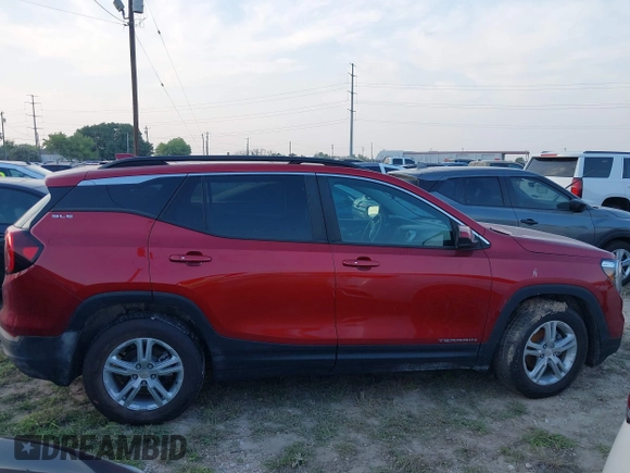 2022 GMC Terrain SLE z VIN 3GKALMEV9NL192735, wystawiony jako IAAI lot #41929320 z przebiegiem Nie podano mil oraz . Historia ofert i sprzedaży dostępna na DreamBid. Obrazek 13.