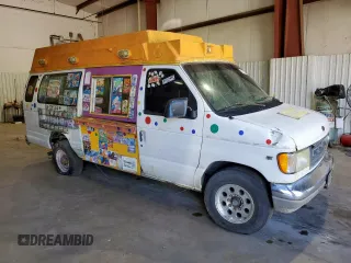 2001 Ford Econoline Passenger XL with VIN 1FBSS31LX1HA03315, listed as a Copart auction lot 65772875 with 108,184 mi miles and Clean title. Bid and sale history available at DreamBid. Image 4.