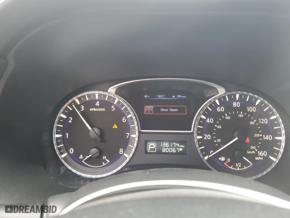 2015 Infiniti QX60 with VIN 5N1AL0MN8FC501626, listed as a Copart auction lot 51899055 with 136,174 mi miles and Salvage Title. Bid and sale history available at carsss.com. Image 9.