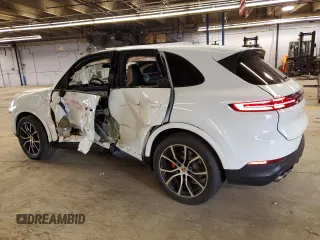 2024 Porsche Cayenne S with VIN WP1AL2AY1RDA32214, listed as a Copart auction lot 77782634 with Not provided miles and Salvage title. Bid and sale history available at DreamBid. Image 2.