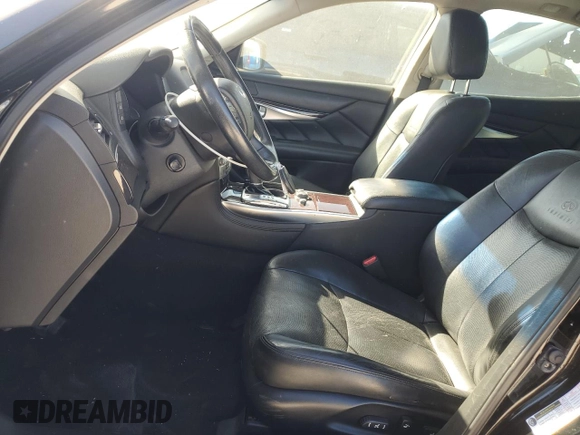 2012 Infiniti M37 with VIN JN1BY1ARXCM390142, listed as a Copart auction lot 76340224 with 144,506 mi miles and Clean Title. Bid and sale history available at carsss.com. Image 7.
