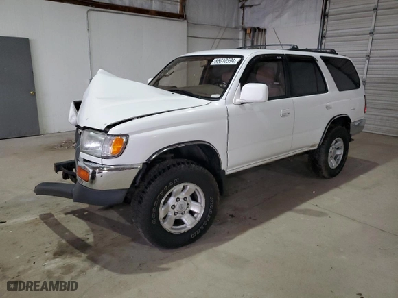 1998 Toyota 4Runner SR5 with VIN JT3HN86R3W0169984, listed as a Copart auction lot 85010594 with 184,178 mi miles and Salvage Title. Bid and sale history available at carsss.com. Image 1.