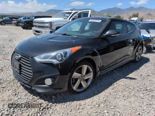 2013 Hyundai Veloster Turbo with VIN KMHTC6AE6DU177888, listed as a Copart auction lot 64332075 with 149,786 mi miles and Clean title. Bid and sale history available at DreamBid. Image 1.