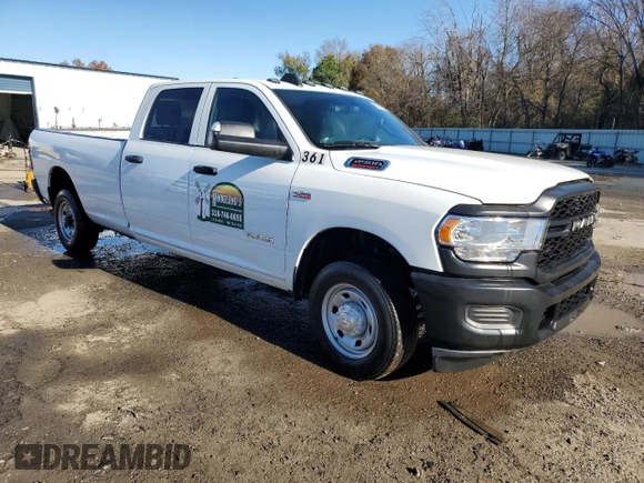 2022 Ram 2500 Tradesman with VIN 3C6UR4HJ0NG400193, listed as a Copart auction lot 82649754 with 14,685 mi miles and Salvage title. Bid and sale history available at DreamBid. Image 4.