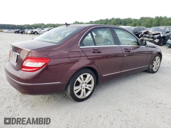 2008 Mercedes-Benz C 300 Sport with VIN WDDGF54X18F112807, listed as a Copart auction lot 60311985 with 138,807 mi miles and Salvage title. Bid and sale history available at DreamBid. Image 3.