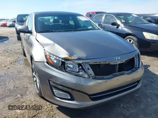 2015 Kia Optima SX Turbo with VIN 5XXGR4A62FG404441, listed as a IAAI auction lot 41662646 with 185,977 mi miles. Bid and sale history available at carsss.com. Image 6.