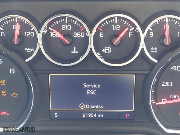 2019 Chevrolet Silverado 1500 LT with VIN 3GCPWCED9KG288268, listed as a IAAI auction lot 41860439 with 61,954 mi miles. Bid and sale history available at carsss.com. Image 15.