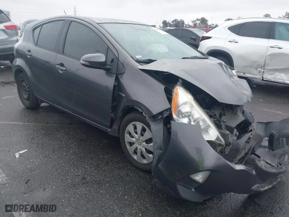 2014 Toyota Prius c One with VIN JTDKDTB36E1567868, listed as a IAAI auction lot 41505109 with 1 mi miles. Bid and sale history available at carsss.com. Image 1.