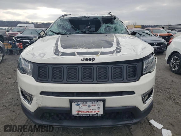 2018 Jeep Compass Sport с VIN 3C4NJDAB4JT190979, выставлен на аукционе Copart как лот 37132794 с пробегом Не указан миль и Списание • Salvage title. История ставок и продаж доступна на DreamBid. Изображение 5.