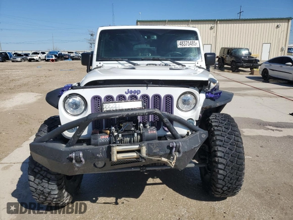 2017 Jeep Wrangler Unlimited Sport with VIN 1C4BJWDG4HL521751, listed as a Copart auction lot 48375485 with 89,117 mi miles and Salvage title. Bid and sale history available at DreamBid. Image 5.