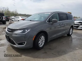 2020 Chrysler Pacifica Touring with VIN 2C4RC1FG6LR128522, listed as a Copart auction lot 53394345 with 41,480 mi miles and Salvage title. Bid and sale history available at DreamBid. Image 1.