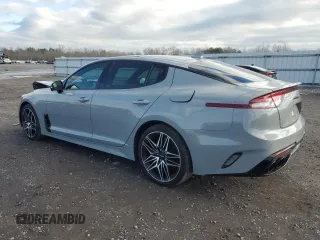 2022 Kia Stinger GT2 with VIN KNAE55LC2N6120216, listed as a Copart auction lot 85452554 with 23,896 mi miles and Salvage Title. Bid and sale history available at DreamBid. Image 2.