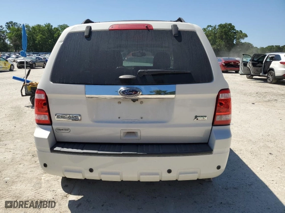 2011 Ford Escape Limited with VIN 1FMCU0EGXBKC28825, listed as a Copart auction lot 53546685 with 86,406 mi miles and Salvage Title. Bid and sale history available at carsss.com. Image 6.