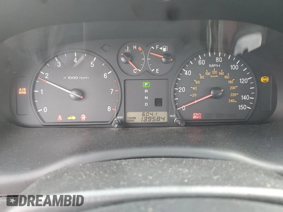 2004 Hyundai Sonata GLS with VIN KMHWF35H84A945380, listed as a Copart auction lot 85162364 with 139,584 mi miles and Salvage Title. Bid and sale history available at carsss.com. Image 9.