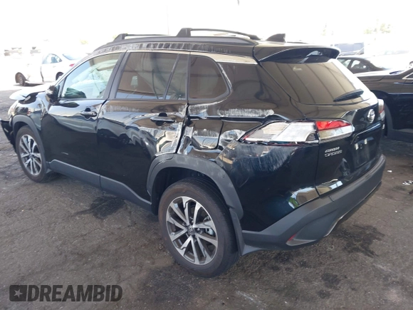 2023 Toyota Corolla Cross XLE with VIN 7MUDAAAG8PV072030, listed as a IAAI auction lot 42397573 with 6,584 mi miles and . Bid and sale history available at DreamBid. Image 3.