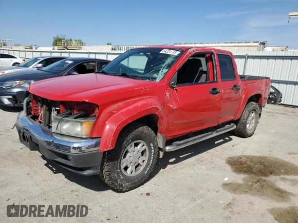 2005 Chevrolet Colorado 1SE LS Z71 z VIN 1GCDS136858289221, wystawiony jako Copart lot #54224745 z przebiegiem 248 817 mil mil oraz Szkoda całkowita • Salvage title. Historia ofert i sprzedaży dostępna na DreamBid. Obrazek 1.